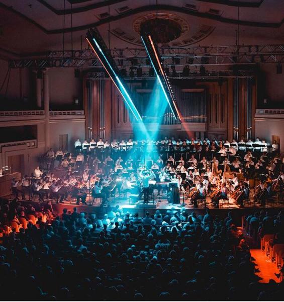 Le Belgian National Orchestra dans la Salle Henry Le Boeuf - Klarafestival 16 mars 2018