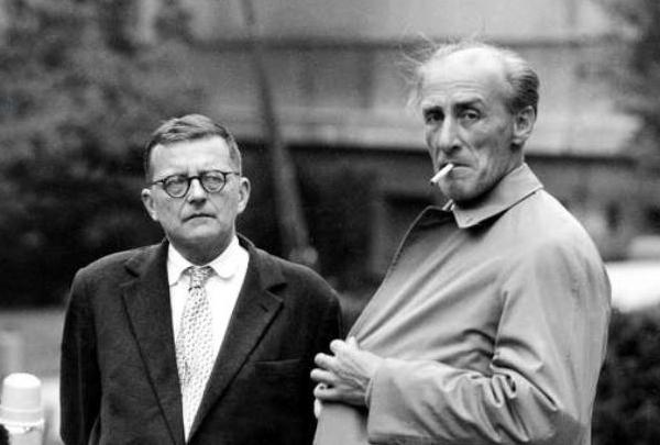 Shostakovich and Mravinsky