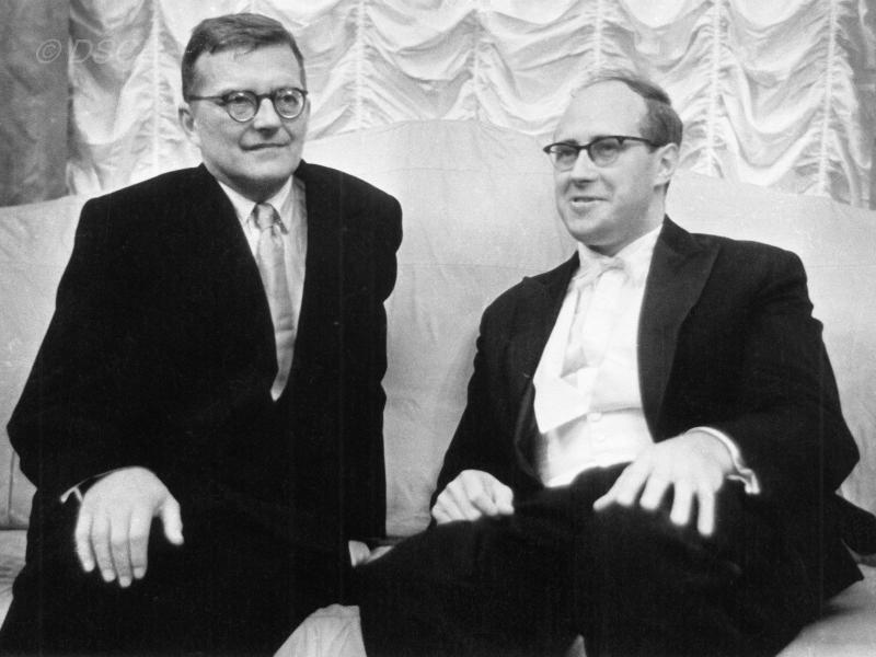 Shostakovich and Rostropovich