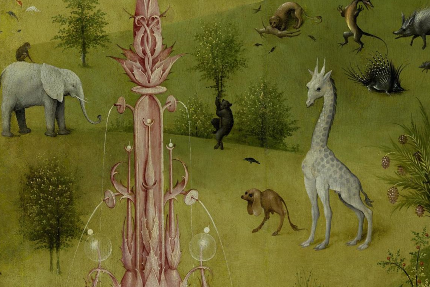 Hiëronymus Bosch, detail uit de Tuin de Lusten, 1480-1490 © Creative Commons