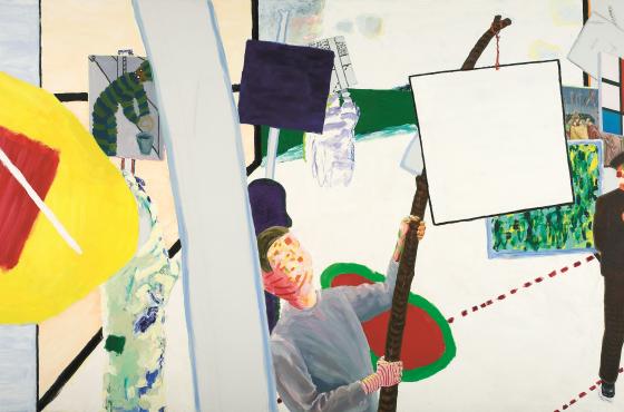 Roger Raveel, Schilderijenoptocht 